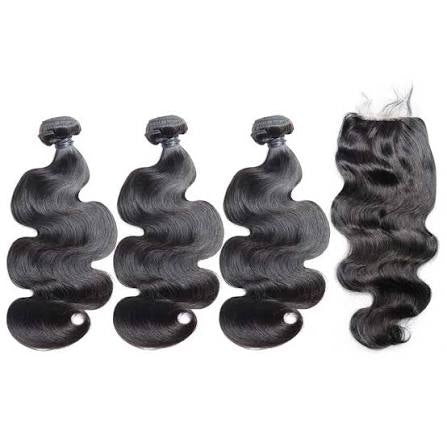 Brazilian raw virgin hair body wave 3 & 4 bundles with lace frontal, 100% raw virgin hair,Peruvian hair, Malaysian hair, and Indian hair