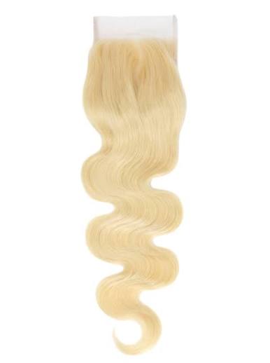 613 blonde 4x4 lace closure, Bleached 613 hair color,613 color, 613 Brazilian hair body wave